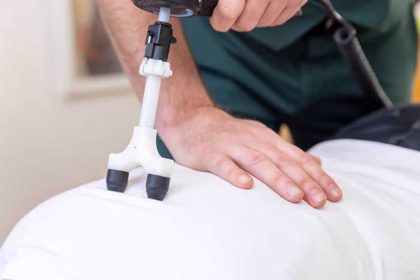 instrument assisted adjusting spinal treatment