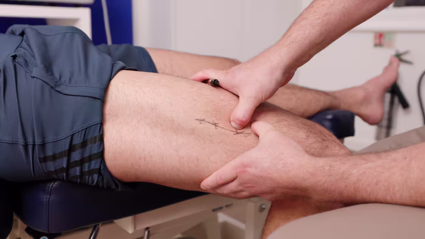 thigh facial release chiropractor