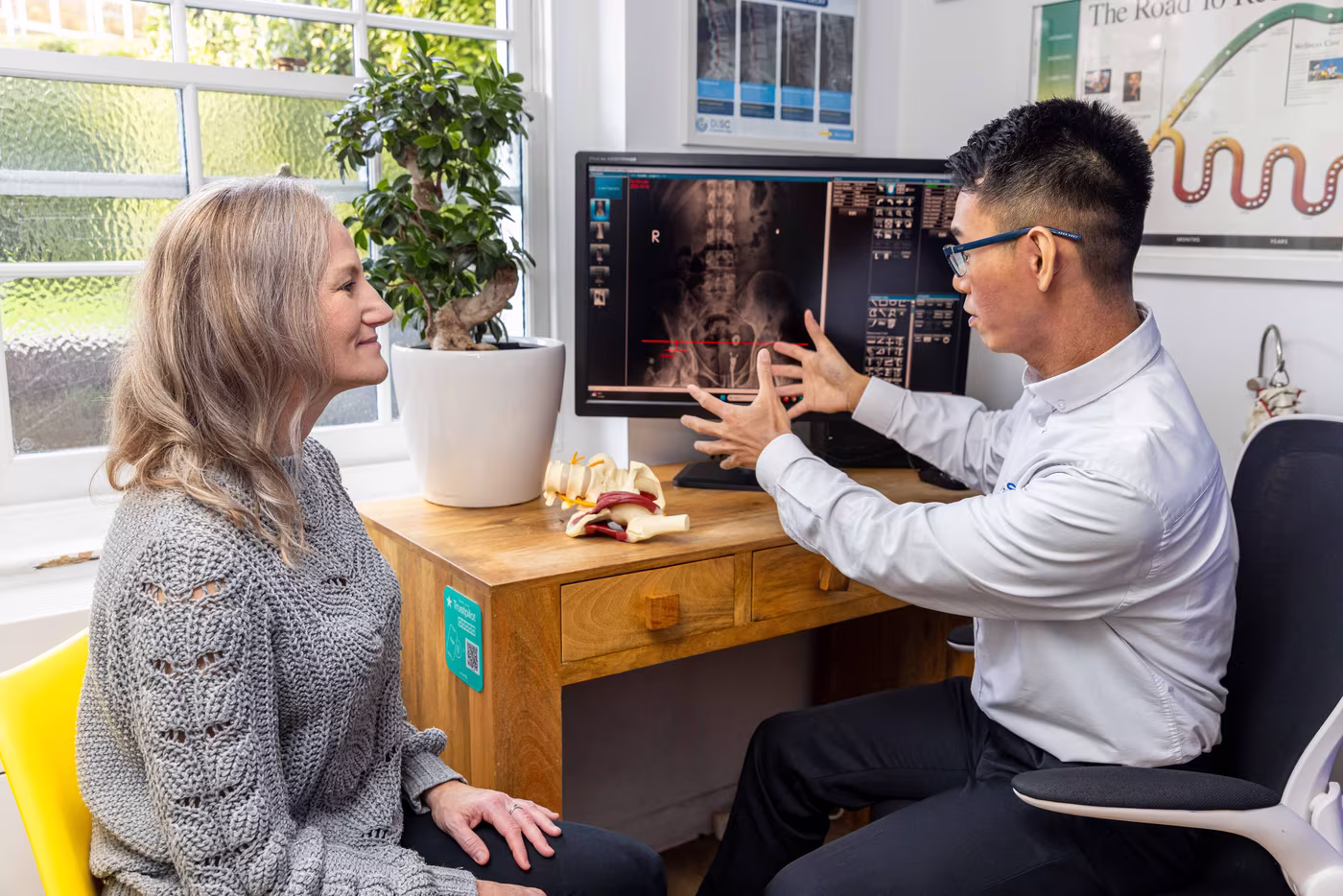 xray disc evaluation chiropractor review