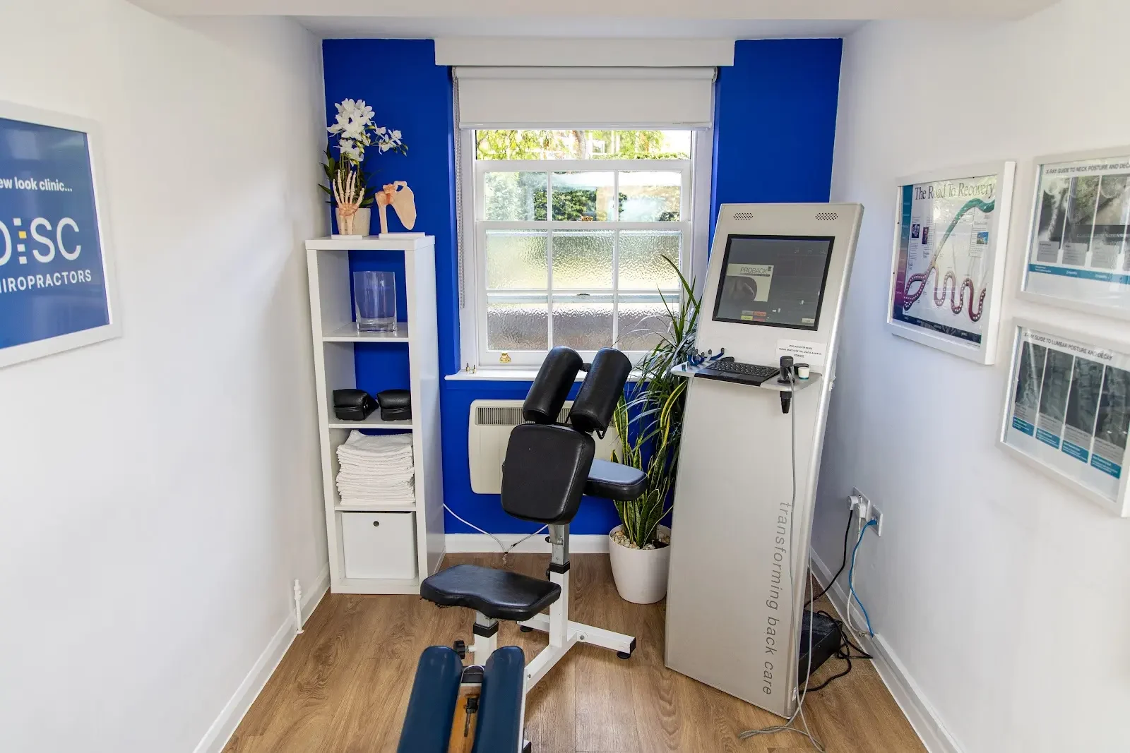 Clinic Treatment Room for OligoScan Nutritional Testing Surbiton